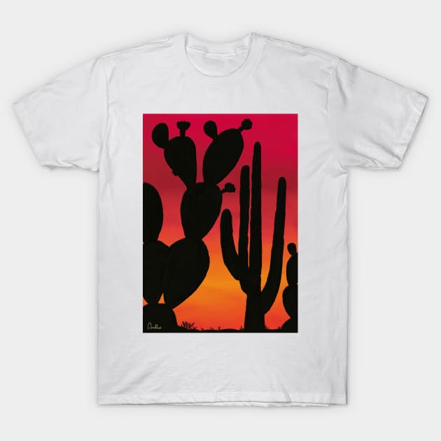 Cactus T-Shirt by annalisaamato